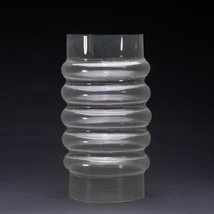 Flexible Connection Rounded convoluted Clear PU Bellows